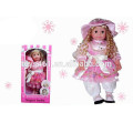 B/O English Speaking Doll,Speaking girl doll for baby early learing
